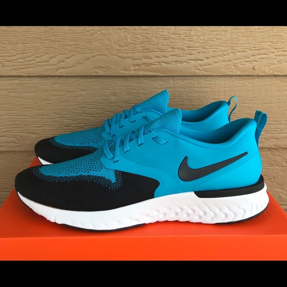Nike Odyssey React 2 FK Running Shoe Blue Lagoon - Picture 4 of 10